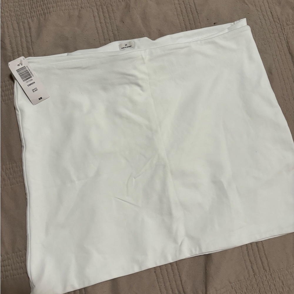 Aritzia White contour mini Skirt